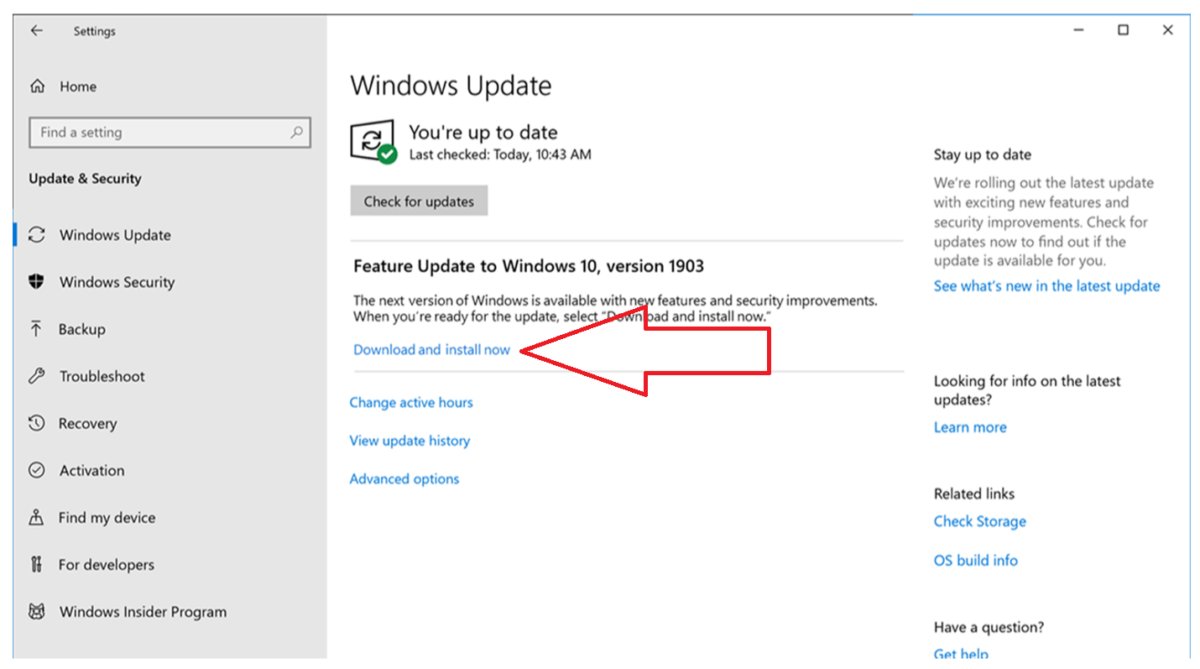 feature update to windows 10 version 1607